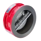 Обратный клапан двухстворчатый межфланцевый REON тип RSV30RED-T DN200 PN16